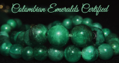 colombian emeralds certified